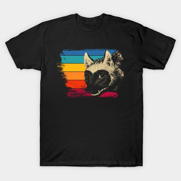 Colorful Hyena T-Shirt by shirtsyoulike